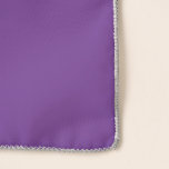 Chiffon Scarf<br><div class="desc">This chiffon scarf is shown in a lovely solid colour of purple with a lt. grey thread edging.
Customize this item or buy as is.</div>