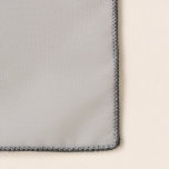 Chiffon Scarf<br><div class="desc">This chiffon scarf is shown in a lovely solid colour of grey with a dark grey thread edging.
Customize this item or buy as is.</div>