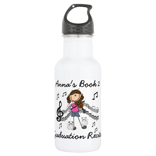 Chiffre bouteille d'eau de bâton de joueur de (Devant)