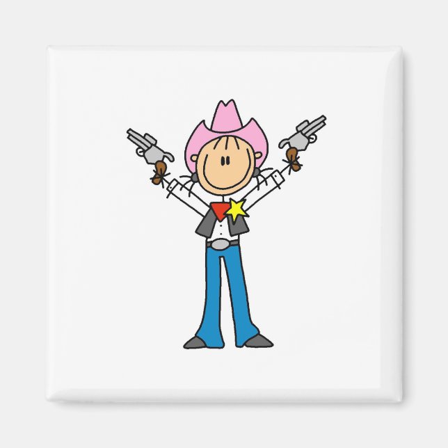 Chiffre de chaise Sheriff Magnet (Devant)