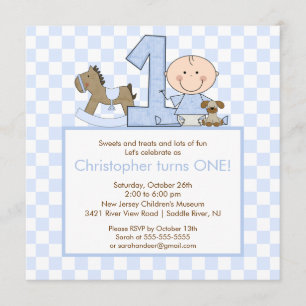 Chiffre mignon ?ère invitation de bâton