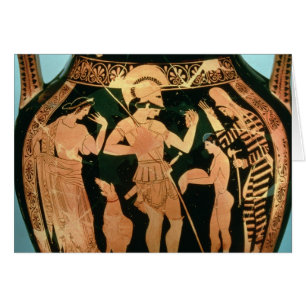 Chiffre rouge vase de grenier dépeignant un soldat