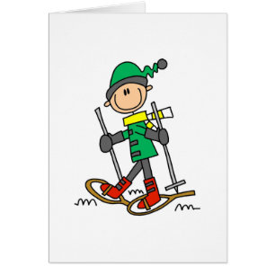 Chiffre Snowshoeing de bâton