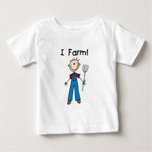Chiffre T-shirts et cadeaux de bâton d'agriculteur