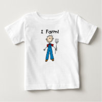 Chiffre T-shirts et cadeaux de bâton d'agriculteur