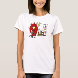 Chiffre T-shirts et cadeaux de bâton d'animaux de