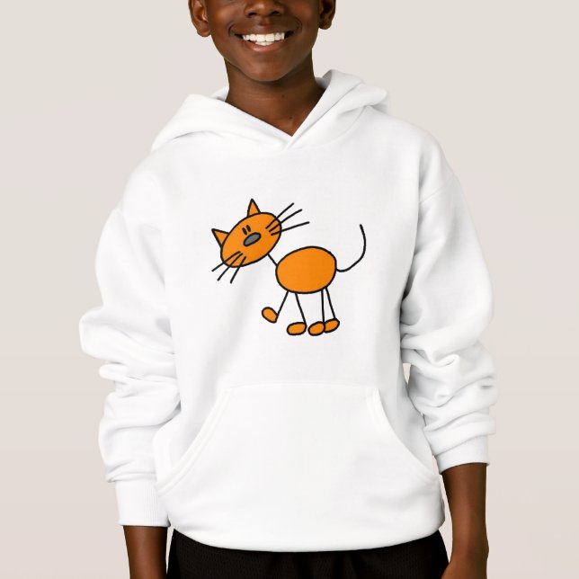 Chiffre T-shirts et cadeaux de bâton de chat (Devant)