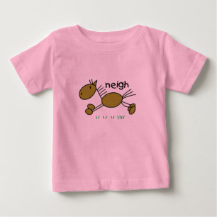Chiffre T-shirts et cadeaux de bâton de cheval
