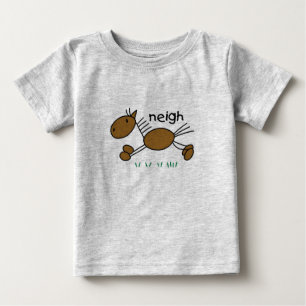 Chiffre T-shirts et cadeaux de bâton de cheval