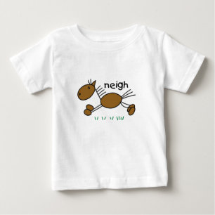 Chiffre T-shirts et cadeaux de bâton de cheval