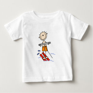 Chiffre T-shirts et cadeaux de bâton de ski d'eau