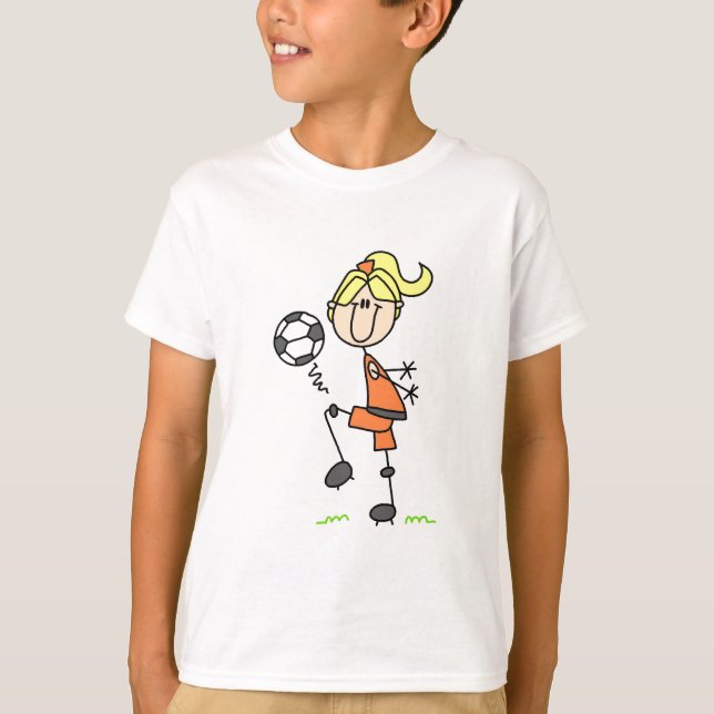 Chiffre T-shirts et cadeaux de bâton du football (Devant)