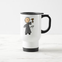 Chiffre tasse de bâton de juge