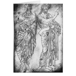 Chiffres de deux apôtres ou prophètes