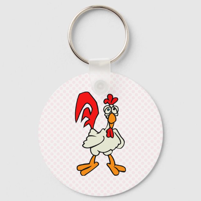 Chiggy Chicken Keychain (Front)