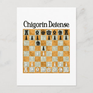 Chigorin Defence Postcard