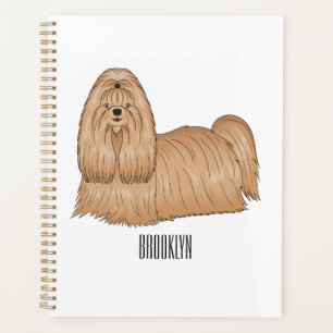 Chih tzu long cheveux dessin de chien