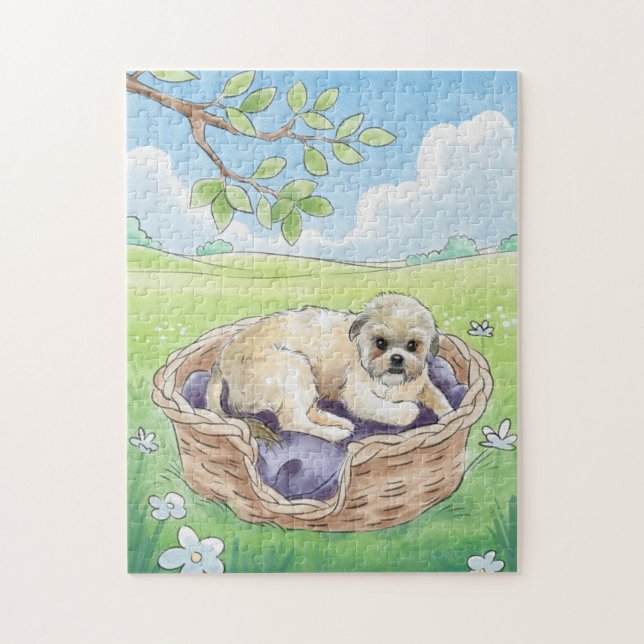 Chih tzu puzzle chien (Vertical)