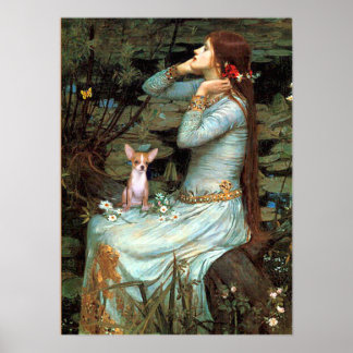 Chihuahua 1 - Ophelia Seated Poster