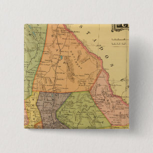 Chihuahua 2 Inch Square Button