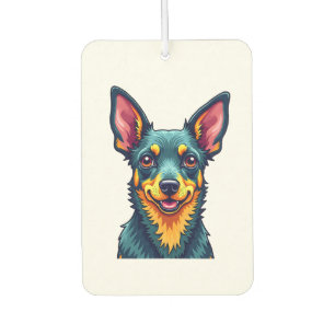 Chihuahua  Abstract Painting  Colour  Cute Dog (2) Air Freshener