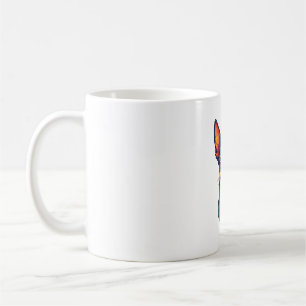 Chihuahua Abstract Painting Colour Cute Dog (4) Coffee Mug