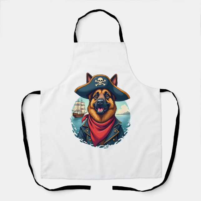 Chihuahua Abstract Painting Colour Cute Dog     Apron (Front)