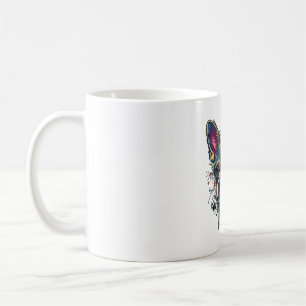 Chihuahua  Abstract Painting  Colour  Cute Dog     Coffee Mug