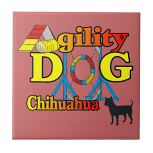 Chihuahua Agility Tile