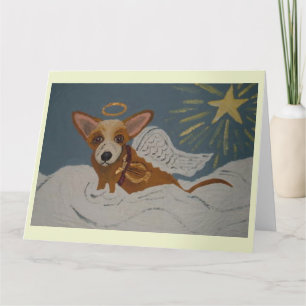 Chihuahua Angel Card