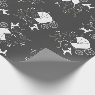 Chihuahua Baby Shower Wrapping Paper