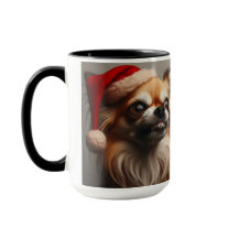 Chihuahua Bah! Humbug Christmas Coffee Mug Cup