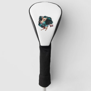 Chihuahua Ballerina Ballet Dance Dancing Golf Head Cover
