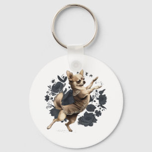 Chihuahua  Ballerina  Ballet  Dance  Dancing     Keychain