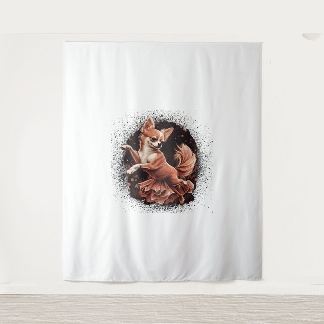 Chihuahua  Ballerina  Ballet  Dance  Dancing       Tapestry (Front)