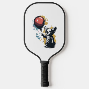 Chihuahua  Balloon  Cute Dog  Chiwawa  Funny    Pickleball Paddle