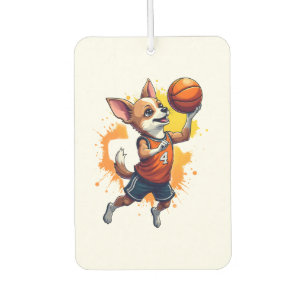 Chihuahua  Basketball  Player  Sport  Dunk  Copy Air Freshener