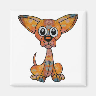 Chihuahua Batik Magnet