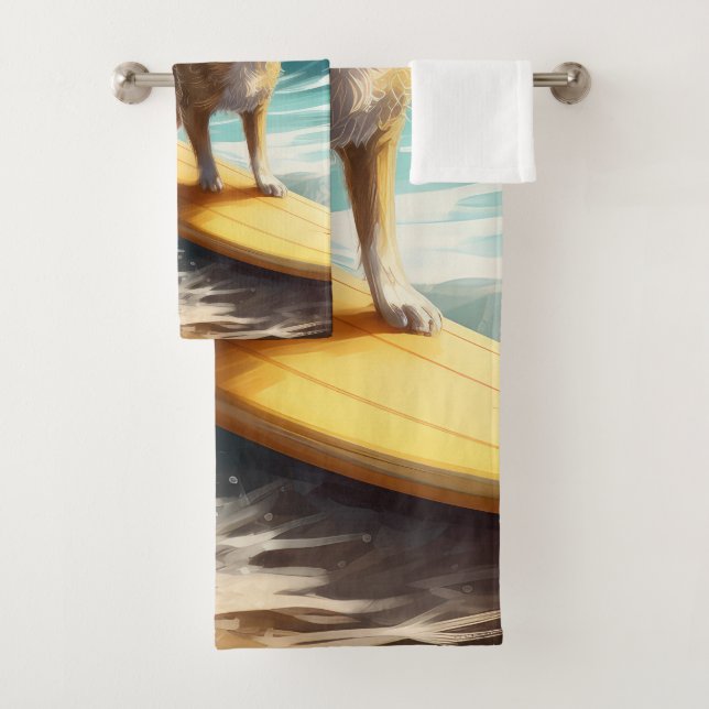 Chihuahua Beach Surf Peinture (En situation)