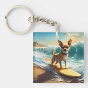 Chihuahua Beach Surf Peinture
