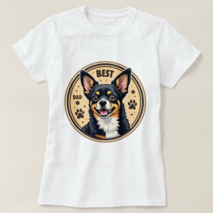 Chihuahua 'Best Chihuahua Dad' T-Shirt