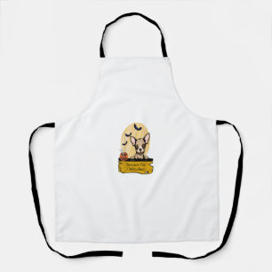 Chihuahua Beware The Chihuahua Halloween Apron