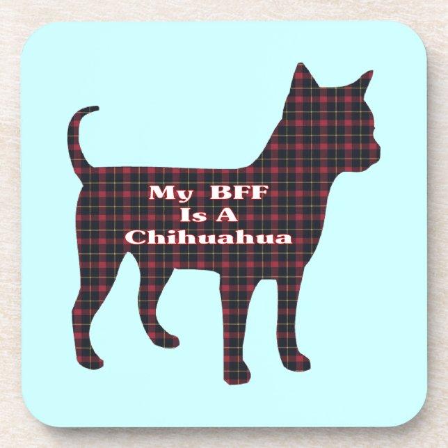 Chihuahua BFF Coaster (Front)