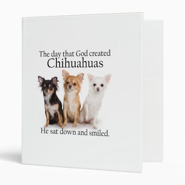 Chihuahua Binder (Front/Inside)