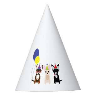 Chihuahua Birthday Party Hat