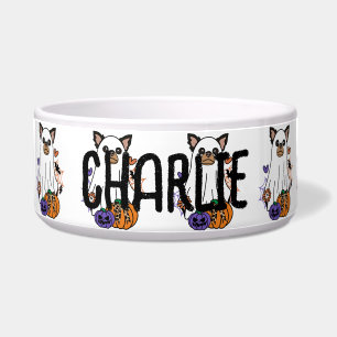 Chihuahua Black Halloween Ghost Dog