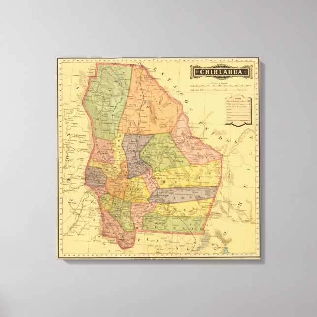 Chihuahua Canvas Print (Front)