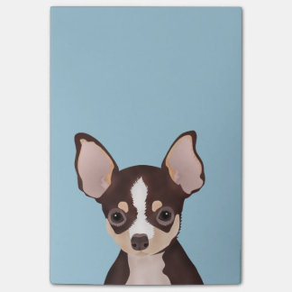 Chihuahua Cartoon Post-it Notes