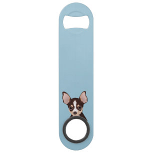 Chihuahua cartoon speed bottle opener