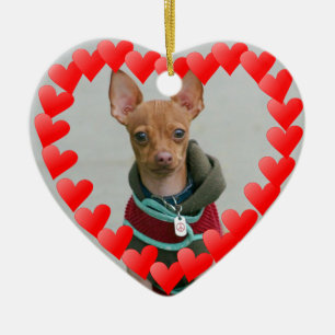 Chihuahua Ceramic Ornament